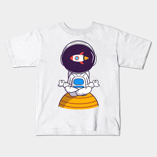 I Forgot In Space Kids T-Shirt by Daniel99K